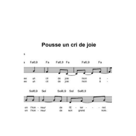 Pousse un cri de joie - Fabienne Pons