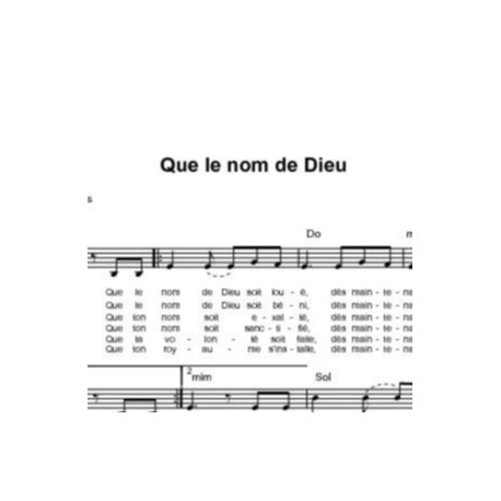 Que le nom de Dieu - Fabienne Pons