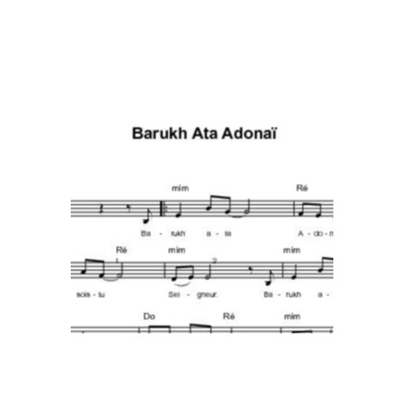 Baruch Ata Adonai - Bruno Laffitte