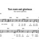 Ton nom est glorieux - Anthony Skinner & Jess Cates