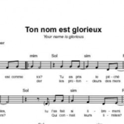 Ton nom est glorieux - Anthony Skinner & Jess Cates