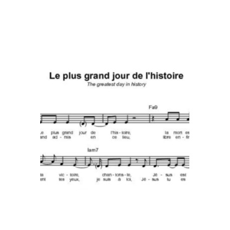 Le plus grand jour de l'histoire - Tim Hughes & Ben Cantelon