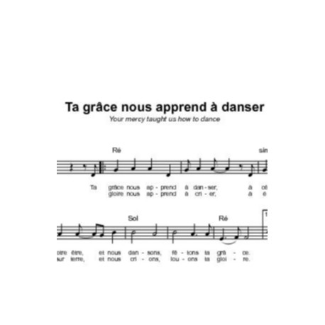 Ta grâce nous apprend à danser - Matt Redman