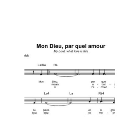 Mon Dieu, par quel amour - Graham Kendrick