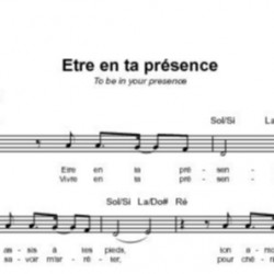 Etre en ta présence - Noel Richards