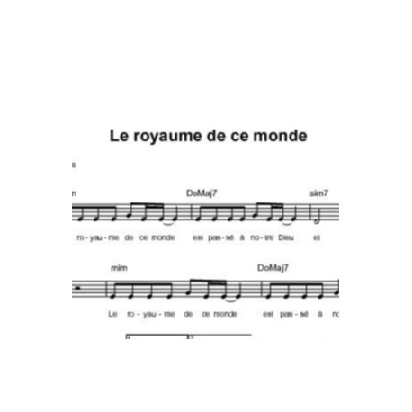 Le royaume de ce monde - Fabienne Pons