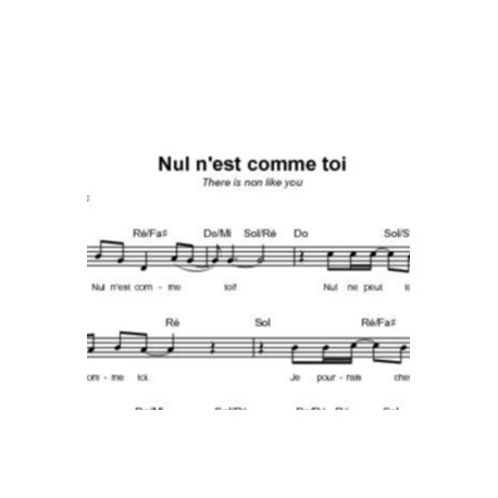 Nul n'est comme toi - Lenny Leblanc