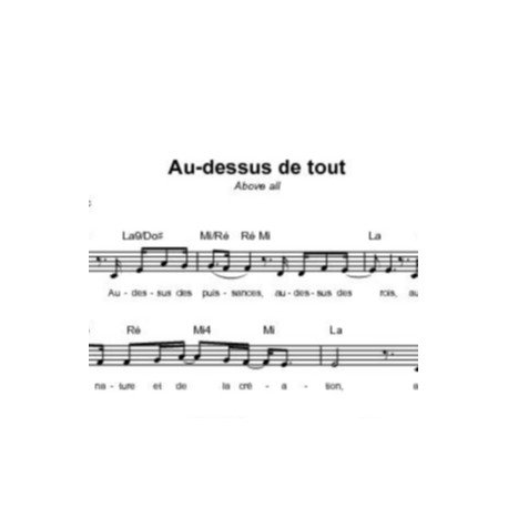 Au-dessus de tout - Lenny Leblanc, Paul Baloche