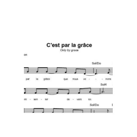 C'est par la grâce - Gerrit Gustafson