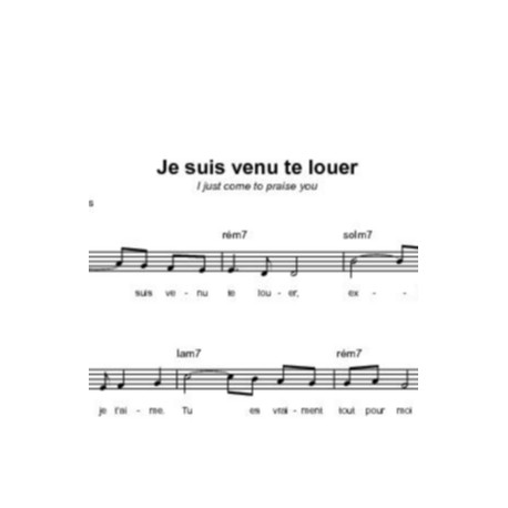 Je suis venu te louer - Arthur Tannous