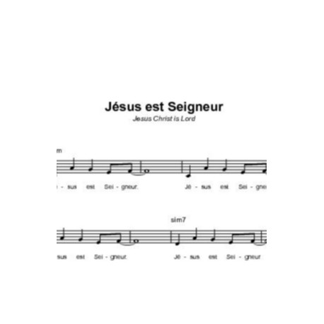 Jésus est Seigneur - Ramon Pink