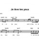 Je lève les yeux - Chris Christensen, Thierry Ostrini