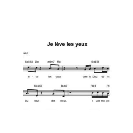 Je lève les yeux - Chris Christensen, Thierry Ostrini