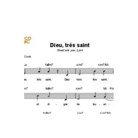 Dieu très saint - Steve et Vikki Cook