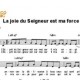 La joie du Seigneur est ma force - Samuel Olivier