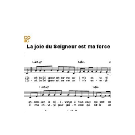 La joie du Seigneur est ma force - Samuel Olivier