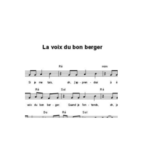 La voix du bon berger - Bruno Laffitte