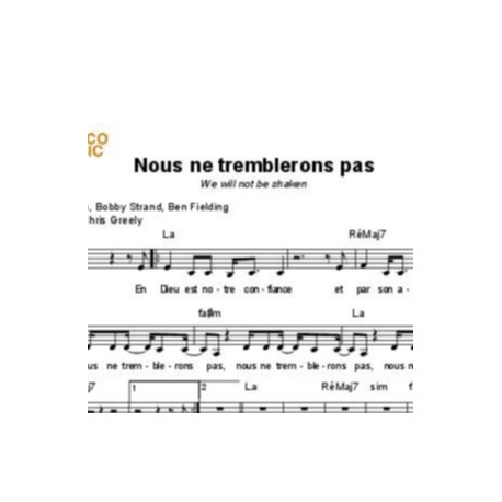 Nous ne tremblerons pas - Brian Johnson & Co