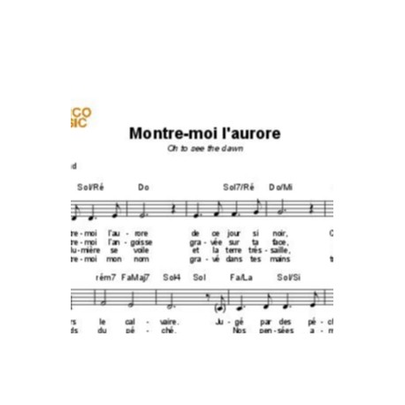 Montre-moi l'aurore - Keith Getty, Stuart Townend