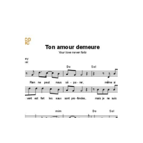 Ton amour demeure - Chris McClarney