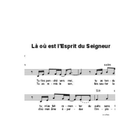 Là où est l'Esprit du Seigneur - Samuel Olivier