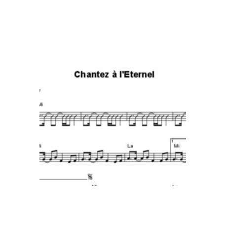 Chantez à l'Eternel - Samuel Olivier