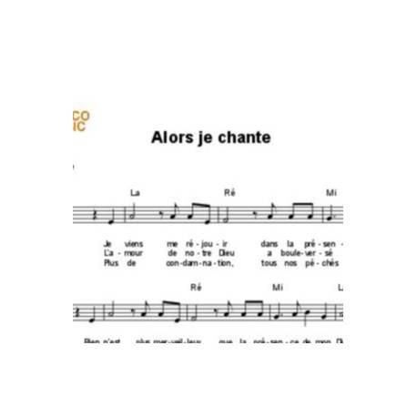 Alors je chante - Thérèse Motte