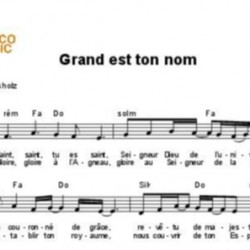 Grand est ton nom - Cédric Fruhinsholz