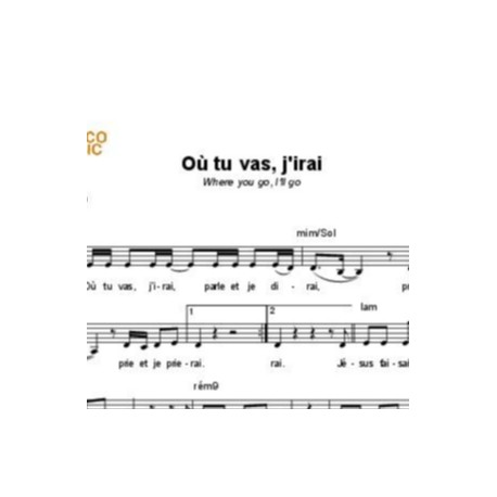 Où tu vas, j'irai - Brian Johnson & Jon Mohr