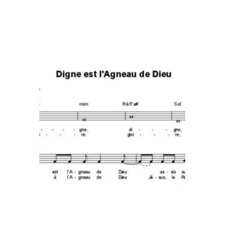 Digne est l'Agneau de Dieu - Corinne Lafitte