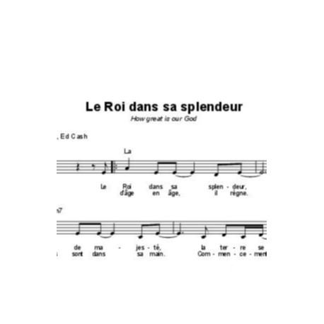 Le Roi dans sa splendeur - Chris Tomlin