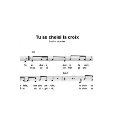 Tu as choisi la croix - Martyn Layzell