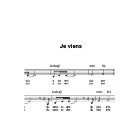 Je viens - Joël Andres