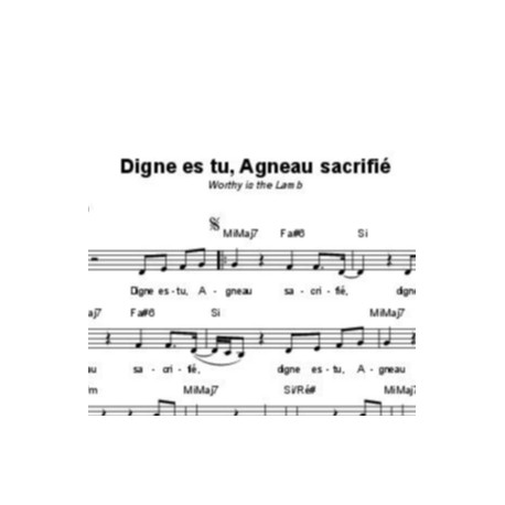 Digne es-tu Agneau sacrifié - Brian Johnson