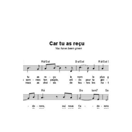 Car tu as reçu - Bob Kauflin