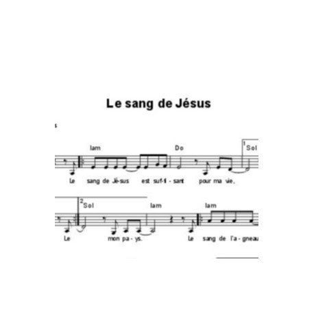 Le sang de Jésus - Fabienne Pons