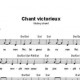 Chant victorieux - Joseph Vogels