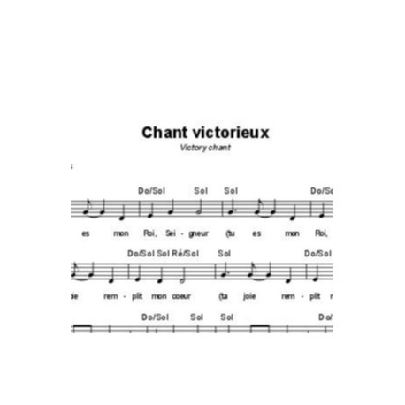 Chant victorieux - Joseph Vogels