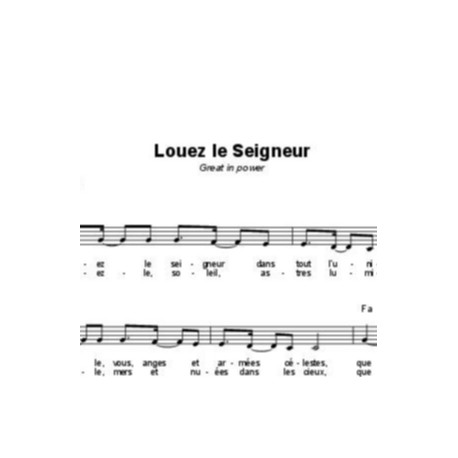 Louez le Seigneur - Russel Fragar