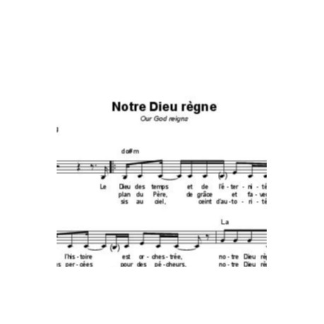 Notre Dieu règne - Simon Brading