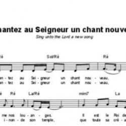 Chantez au Seigneur un chant nouveau - Leon Patillon