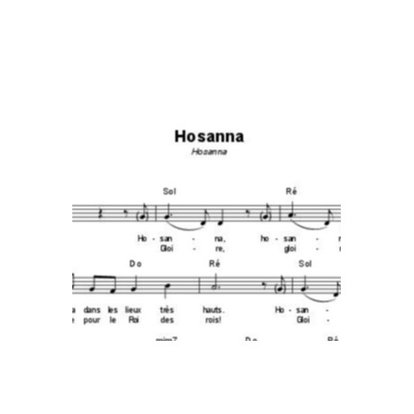 Hosanna - Carl Tuttle