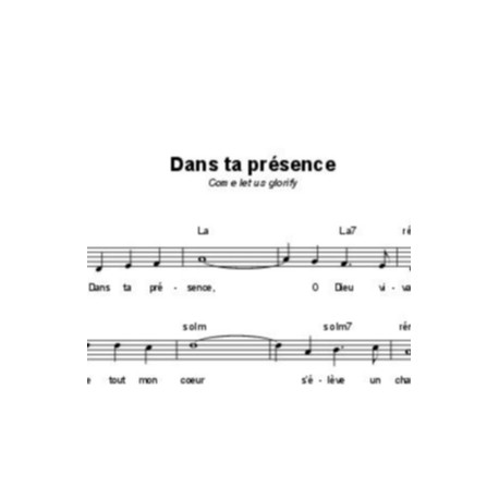 Dans ta présence - Ian Smith