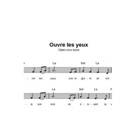 Ouvre les yeux - Carl Tuttle