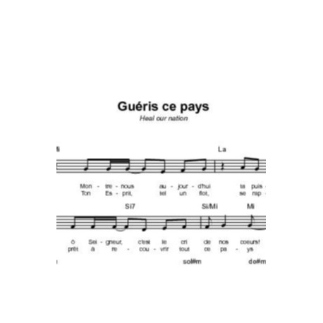 Guéris ce pays - Ian Townend