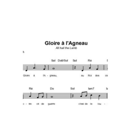 Gloire à l'Agneau - Dave Bilbrough