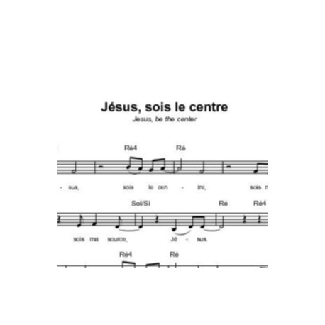 Jésus, sois le centre - Michael Frye